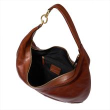 The Bridge Hobo Bag Flavia Grande Marrone - 5