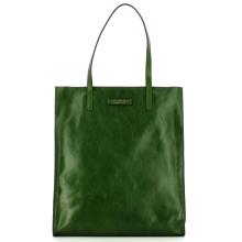 The Bridge Shopping Bag Verticale Mirra Verde Inglese - 1