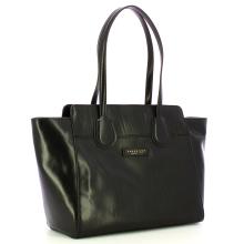 The Bridge Elettra Nero Oro Shopping Bag - 2