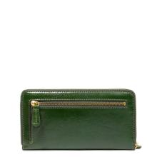The Bridge Portafoglio Lucrezia Zip Aroundd Verde Inglese - 2