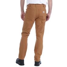 Carhartt Pantaloni Straight Fit Duck Double Front Brown - 2