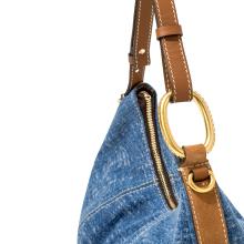 Gianni Chiarini Borsa a spalla Oasi in Jeans Var. Cuoio - 4