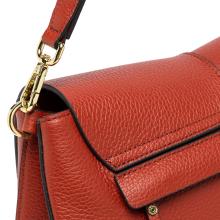 Gianni Chiarini Borsa a spalla Helena Round Medium Brick Red - 4