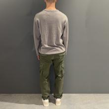 Clark Pantaloni Curtis Cargo Over Army Green - 4