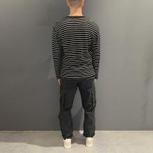 Clark Pantaloni Curtis Cargo Over Piombo - 4