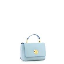 Liya leather minibag-IRIS/AZUR-UN