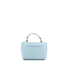Liya leather minibag-IRIS/AZUR-UN