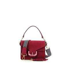 Ambrine calfskin and suede bag-FRAMBOI/FRAMBOI-UN