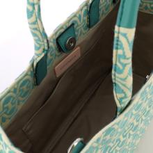 Coccinelle Borsa a mano Never Without Jacquard Medium Multicolor Acqua Acqua - 5