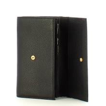 Coccinelle Portafoglio Metallic Soft Noir - 3