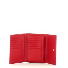 Coccinelle Portafoglio Medio Metallic Soft Ruby - 3