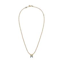 Coccinelle Collana Pesci Gold Petrolio - 1