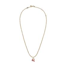 Coccinelle Collana Leone Gold Marsala - 1