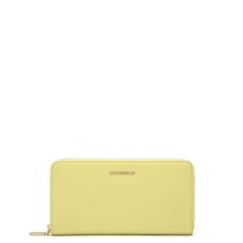 Coccinelle Portafoglio Metallic Soft Zip Around Lime Wash - 1