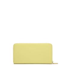 Coccinelle Portafoglio Metallic Soft Zip Around Lime Wash - 2