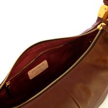 Coccinelle Borsa a spalla Campus Vintage Large Fondant Brown - 4