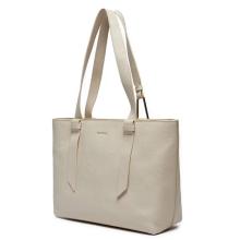 Coccinelle Shopper Malory Lambskin White - 2