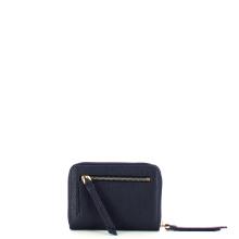 Coccinelle Portafoglio Voile Zip Around Midnight Blue - 2