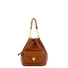 Coccinelle Secchiello piccolo Beat Generation Cognac - 1