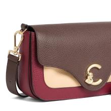 Coccinelle Borsa a tracolla C-Me Tricolor Ribes Brunette Betulla - 3