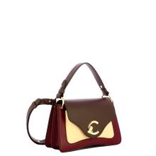 Coccinelle Borsa a mano C-Me Tricolor Small Ribes Brunette Betulla - 2