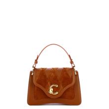 Coccinelle Borsa a mano C-Me Patch Small Cognac - 1