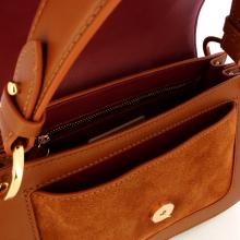 Coccinelle Borsa a mano C-Me Patch Small Cognac - 5