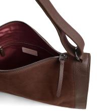 Coccinelle Borsa a mano Elinor Suede Bicolor Brunette Brunette - 4