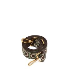 Coccinelle Nastro Monogram Tricolor Multicolor Greenery Brunette - 1