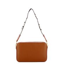 Coccinelle Tebe Cognac Mini Shoulder Bag - 3