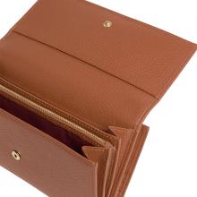 Coccinelle Portafoglio Metallic Soft Cognac - 4