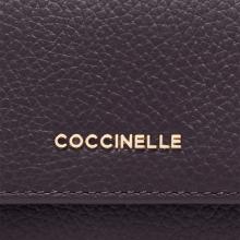 Coccinelle Portafoglio Metallic Soft Prune - 3