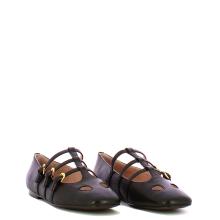 Coccinelle Ballerine Mary Jane Sven Noir - 2