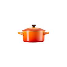 Le Creuset Mini Coccotte Rotonda 10 cm Arancio - 3