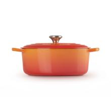 Le Creuset Cocotte Ovale 29 cm Arancio - 3