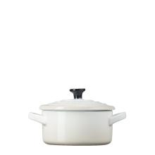 Le Creuset Mini Coccotte Rotonda 10 cm Meringue - 3