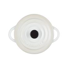 Le Creuset Mini Coccotte Rotonda 10 cm Meringue - 4