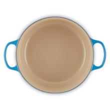 Le Creuset Cocotte Rotonda Evolution 28 cm Azure Blu - 5