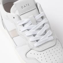 D.A.T.E. Sneakers Court 2.0 White Silver - 4