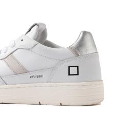 D.A.T.E. Sneakers Court 2.0 White Silver - 5