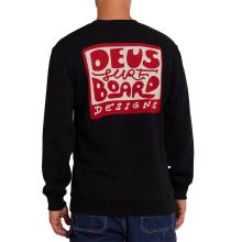 Deus Ex Machina Felpa Nice To See You Crew Black - 5