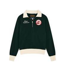 Deus Ex Machina Felpa Specter Zip Racing Green - 1