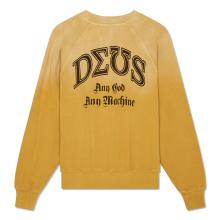 Deus Ex Machina Felpa Fleece Black and Blue Crew York Yellow - 2