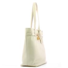 Fracomina Shopper con lucchetto White - 2