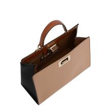 Furla Borsa A Mano 1927 M Greige Nero Cognac - 5
