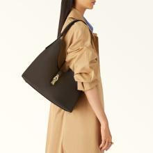 Furla Borsa a spalla Goccia M Cioccolato - 7