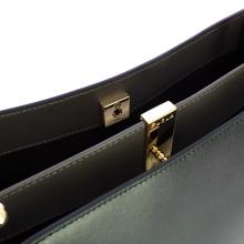 Furla Borsa a spalla Agata L Nero Urban Gray - 4