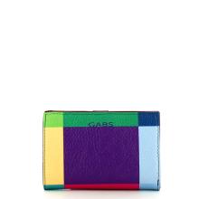 Gabs Portafoglio Gmoney14 Pop Black Geometrico Viola - 1