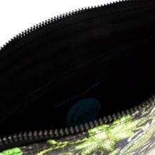 Gabs Pochette Beyonce M Trip Pelle Bull Black Ricamo Verde Fiore - 4