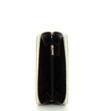 Gaëlle Portafoglio trapuntato con logo Bianco - 3